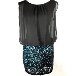 Aidan Mattox Women’s Cocktail Dress Sequin Sz 2